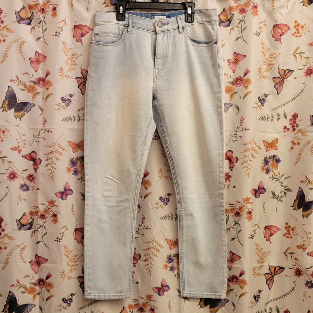 Roxy Light Blue Straight Leg Jean